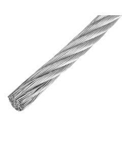 Cable acero rígido 7x7 hilos  1/8", 75m